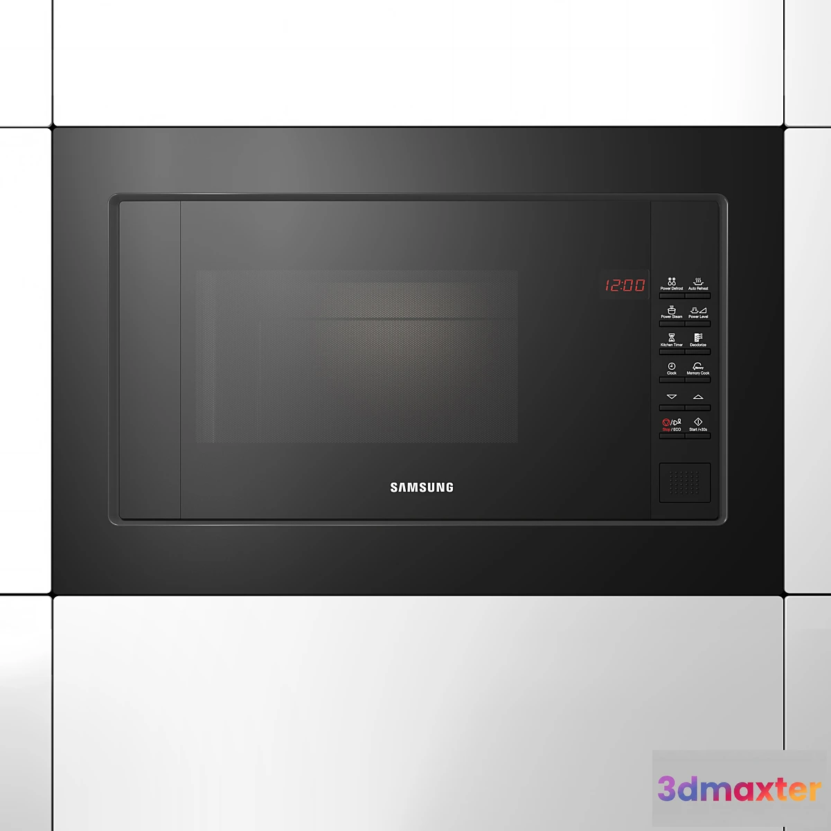 1281274 - Microwave samsung FW77SR-B 3D Max