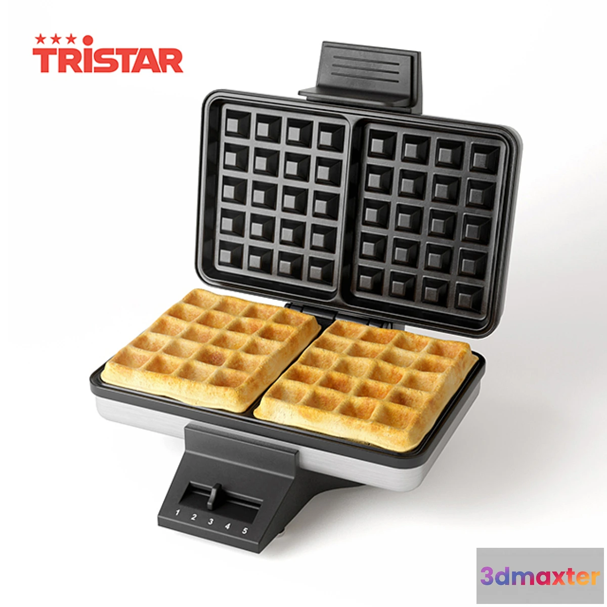 1281548 - Waffle iron Tristar WF-2141 3D Max