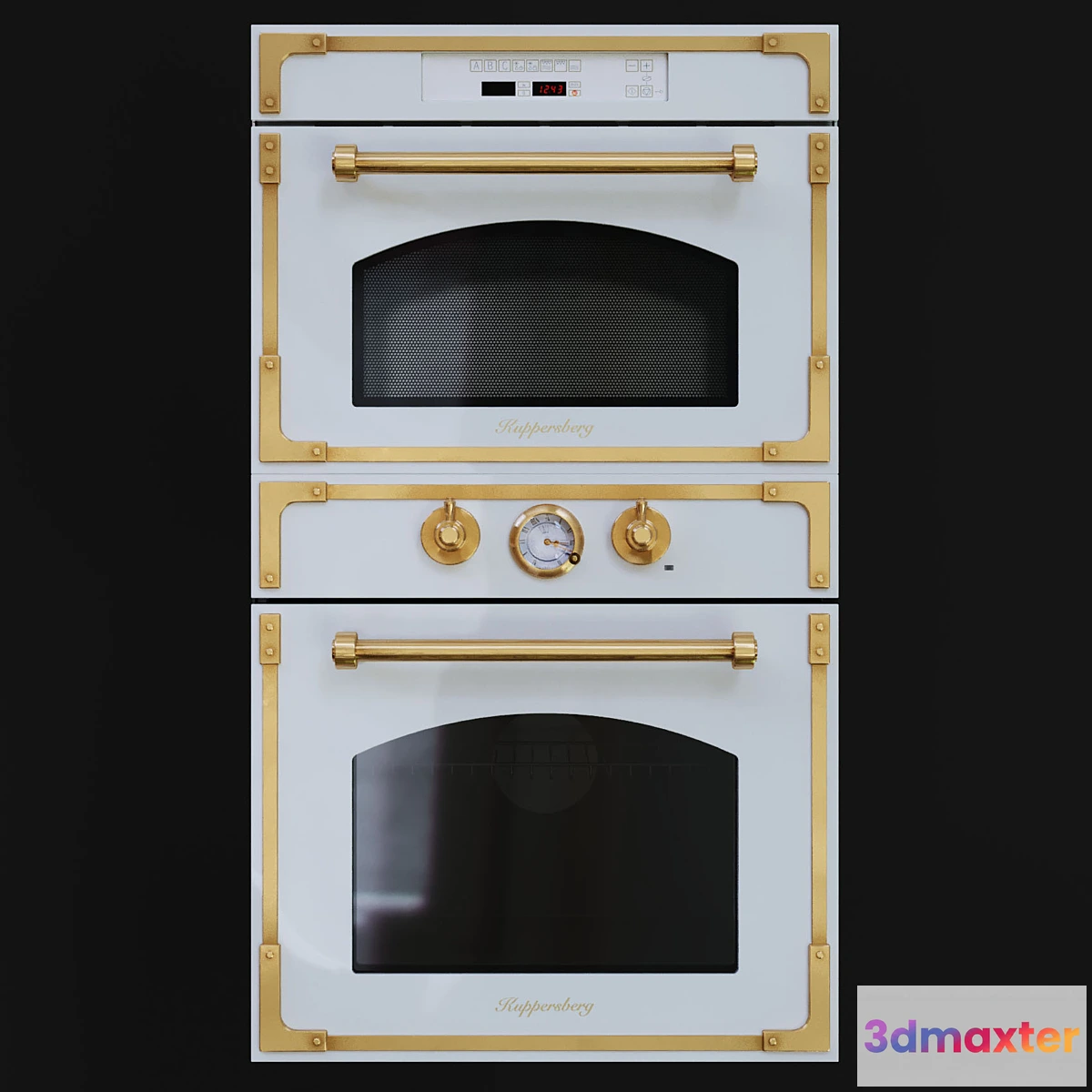 1285752 - Stove and oven Kuppersberg 3D Max