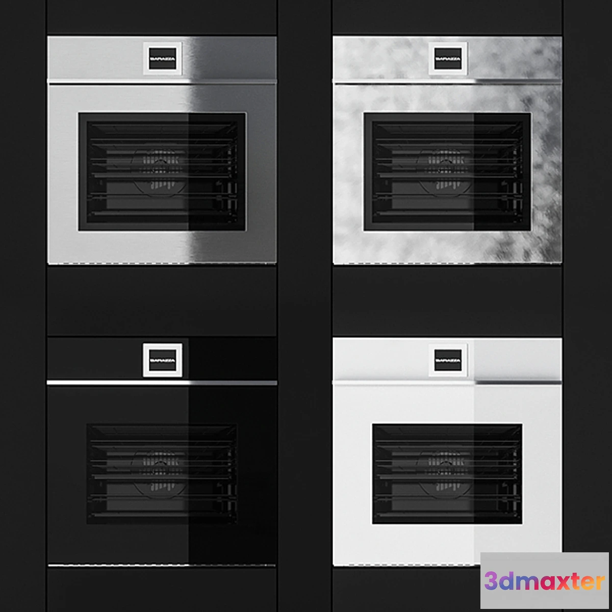 1287286 - BARAZZA Velvet libro automatica 3D Max