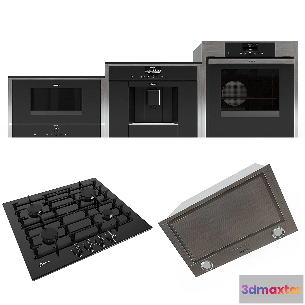 1294508 - Set of Neff technics 3D Max