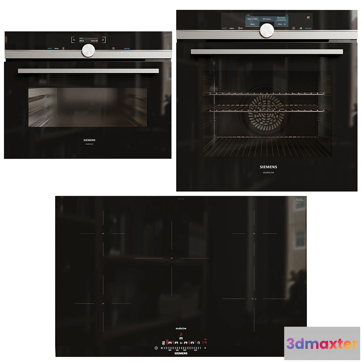 1298371 - Siemens Appliances Set - No.2 3D Max