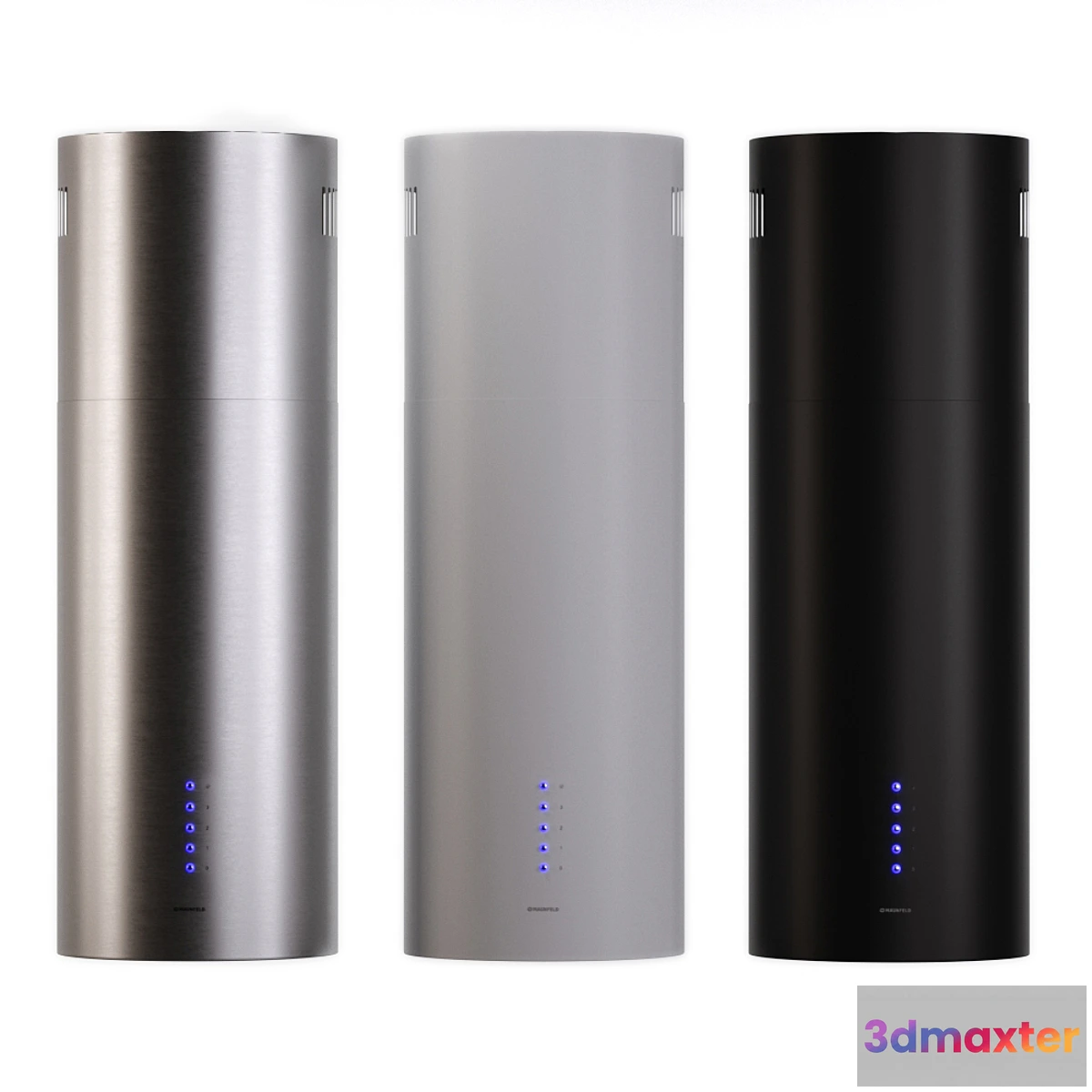 1298692 - Cooker Hood Set MAUNFELD Lee Push 3D Max