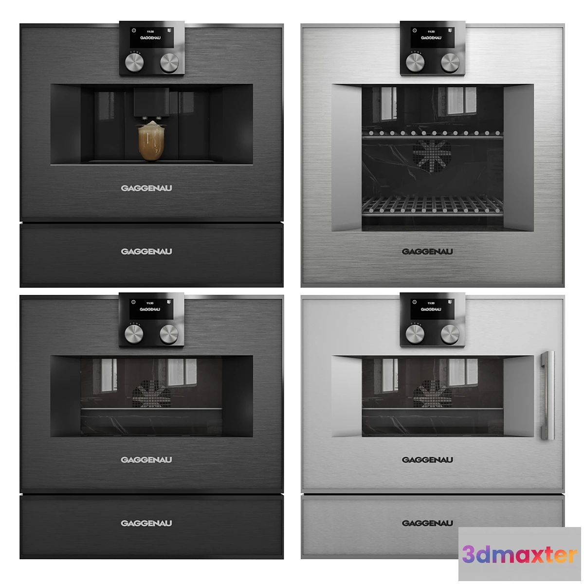 1308720 - Gaggenau Oven Collection Vol 03 3D Max