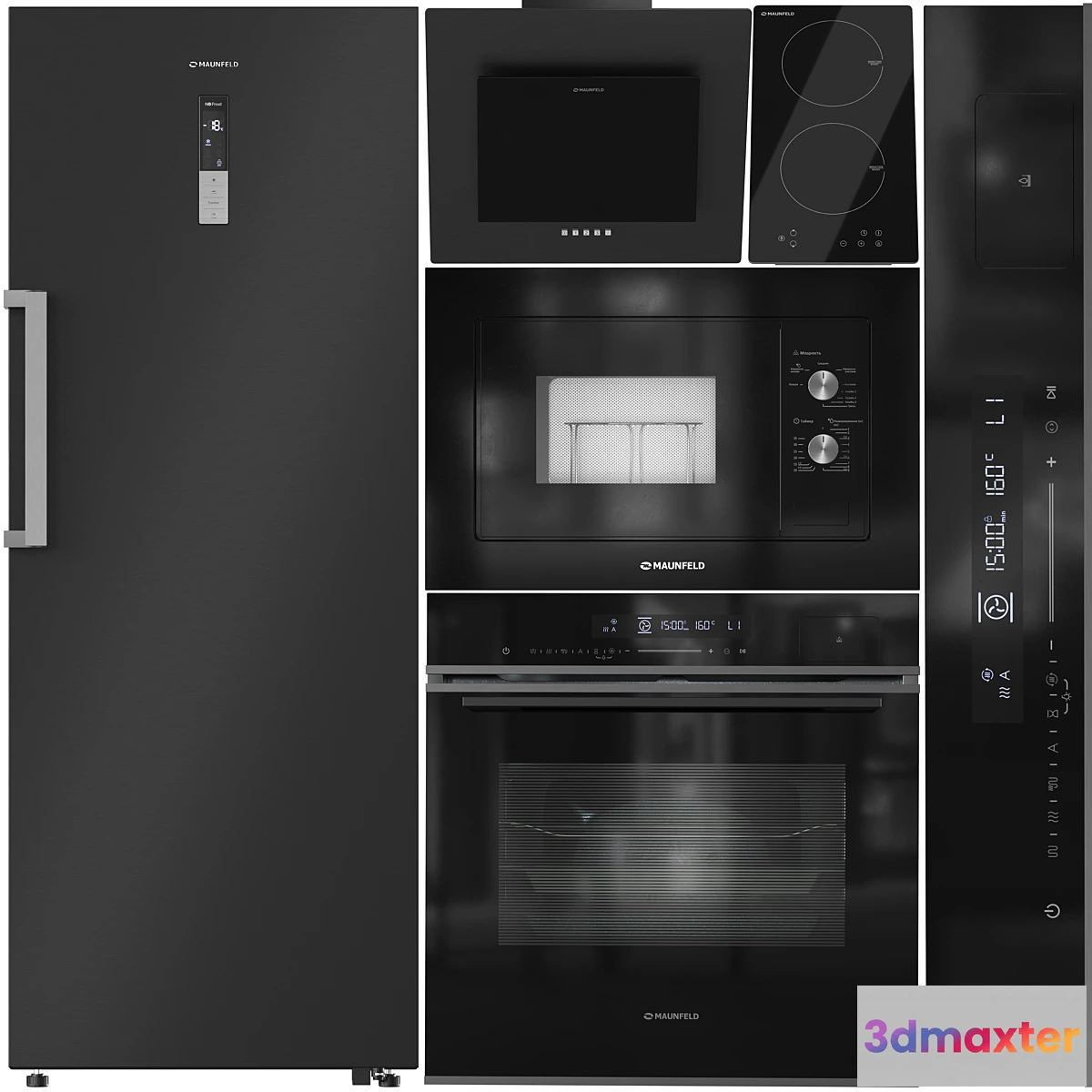 1309001 - MAUNFELD Appliance Collection 05 - No.2 3D Max