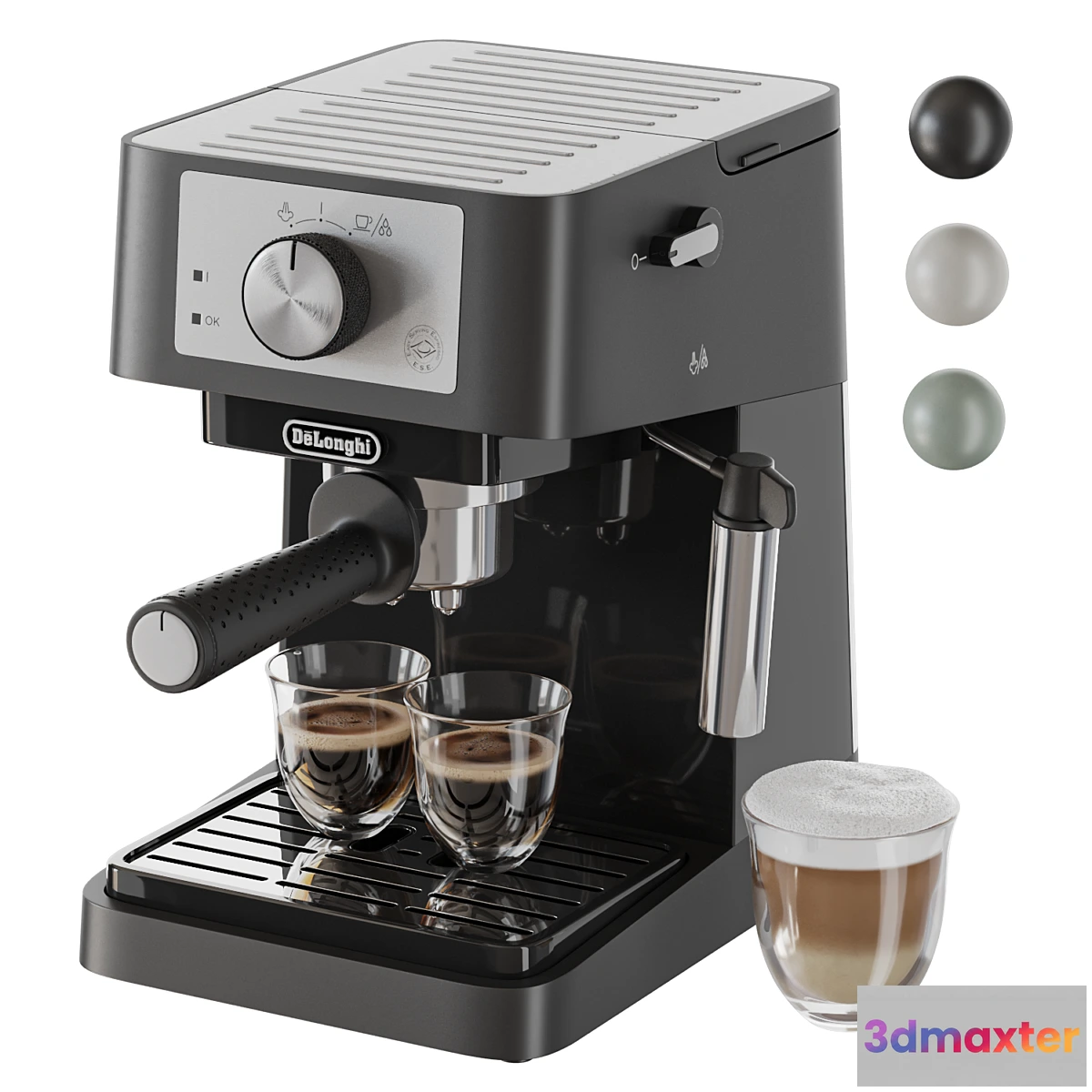 1313715 - Delonghi EC260 MANUAL ESPRESSO MAKERS 3D Max