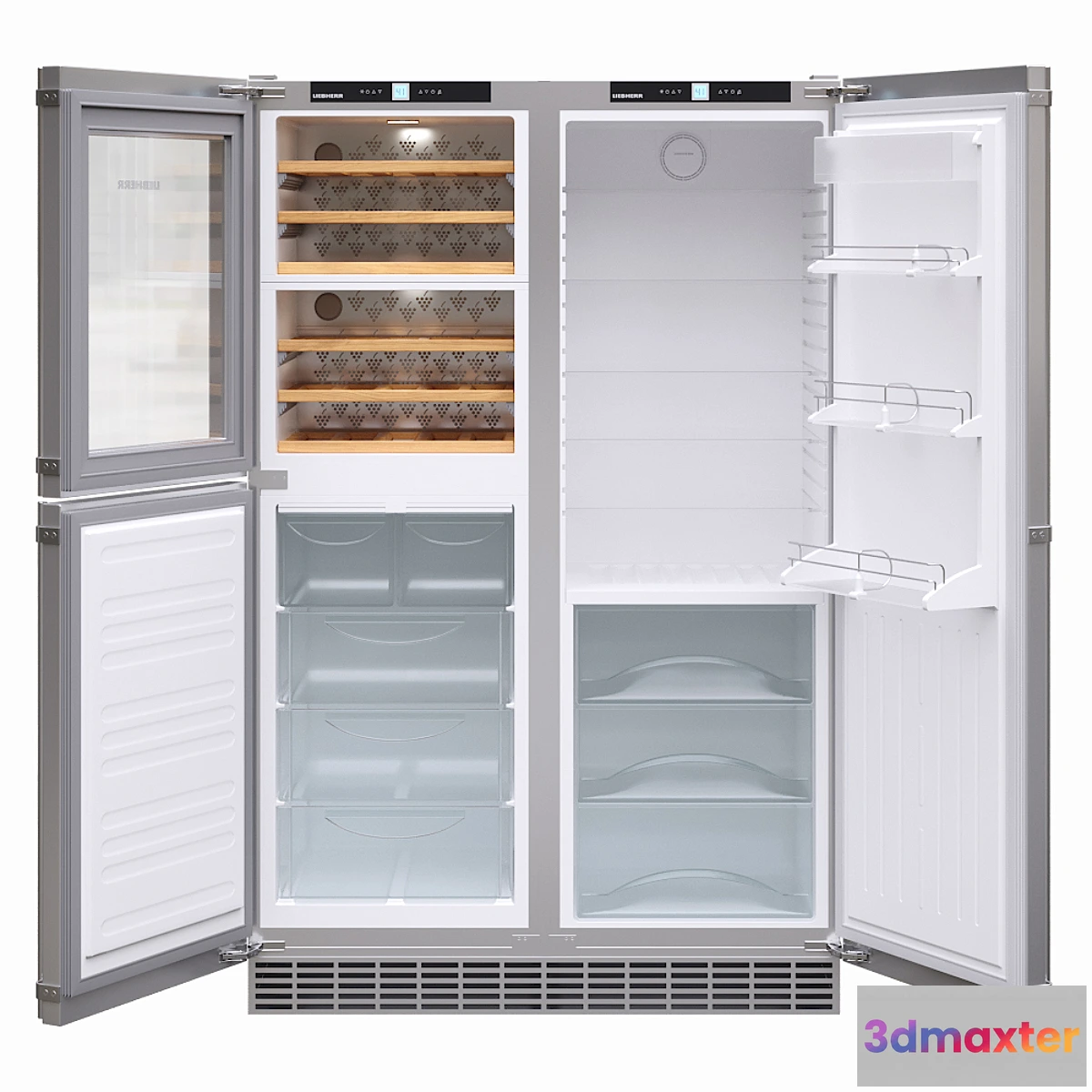 1317815 - Liebherr WF 1061 and RB 1410 combined 3D Max