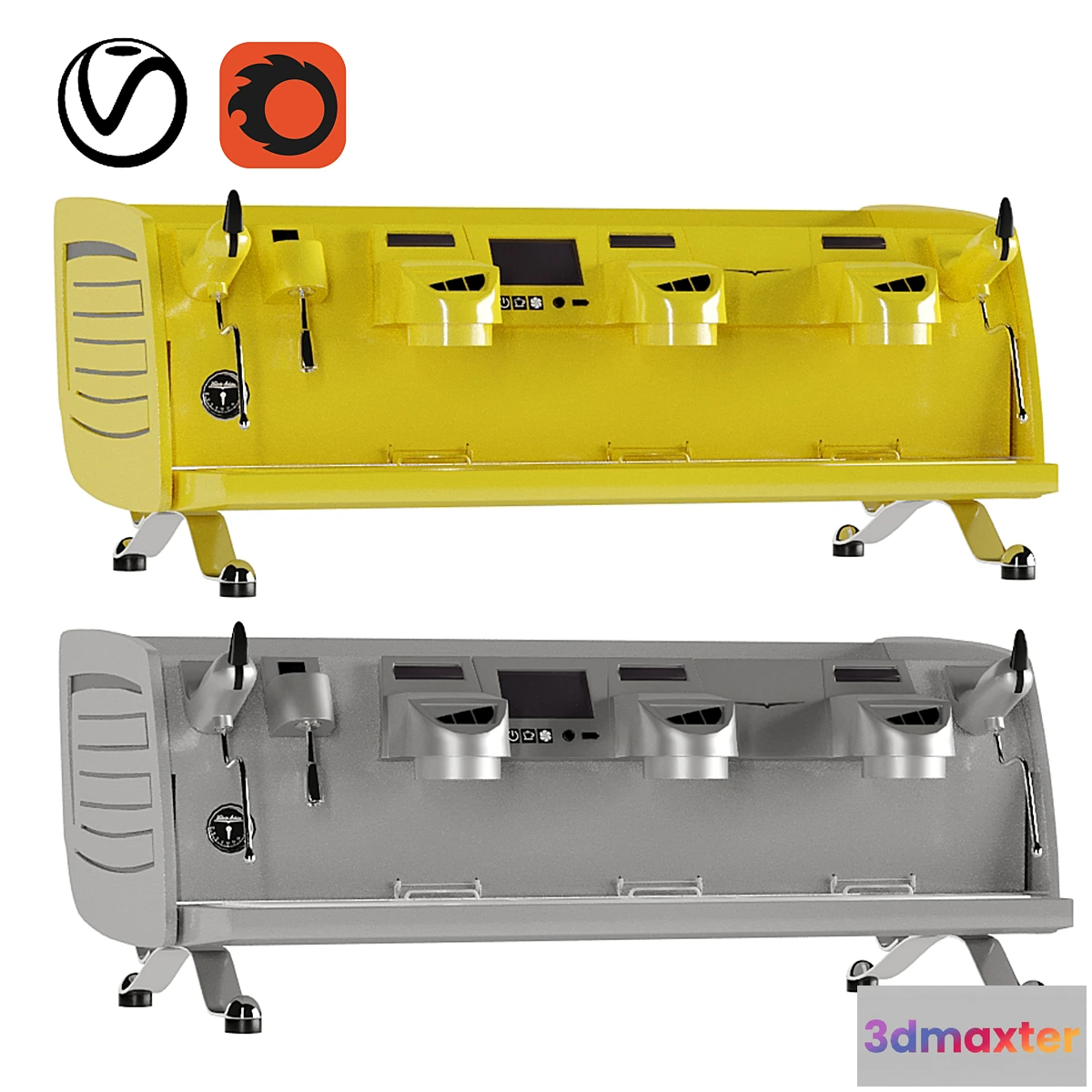 1319836 - Victoria Arduino VA388 coffee machine 3D Max