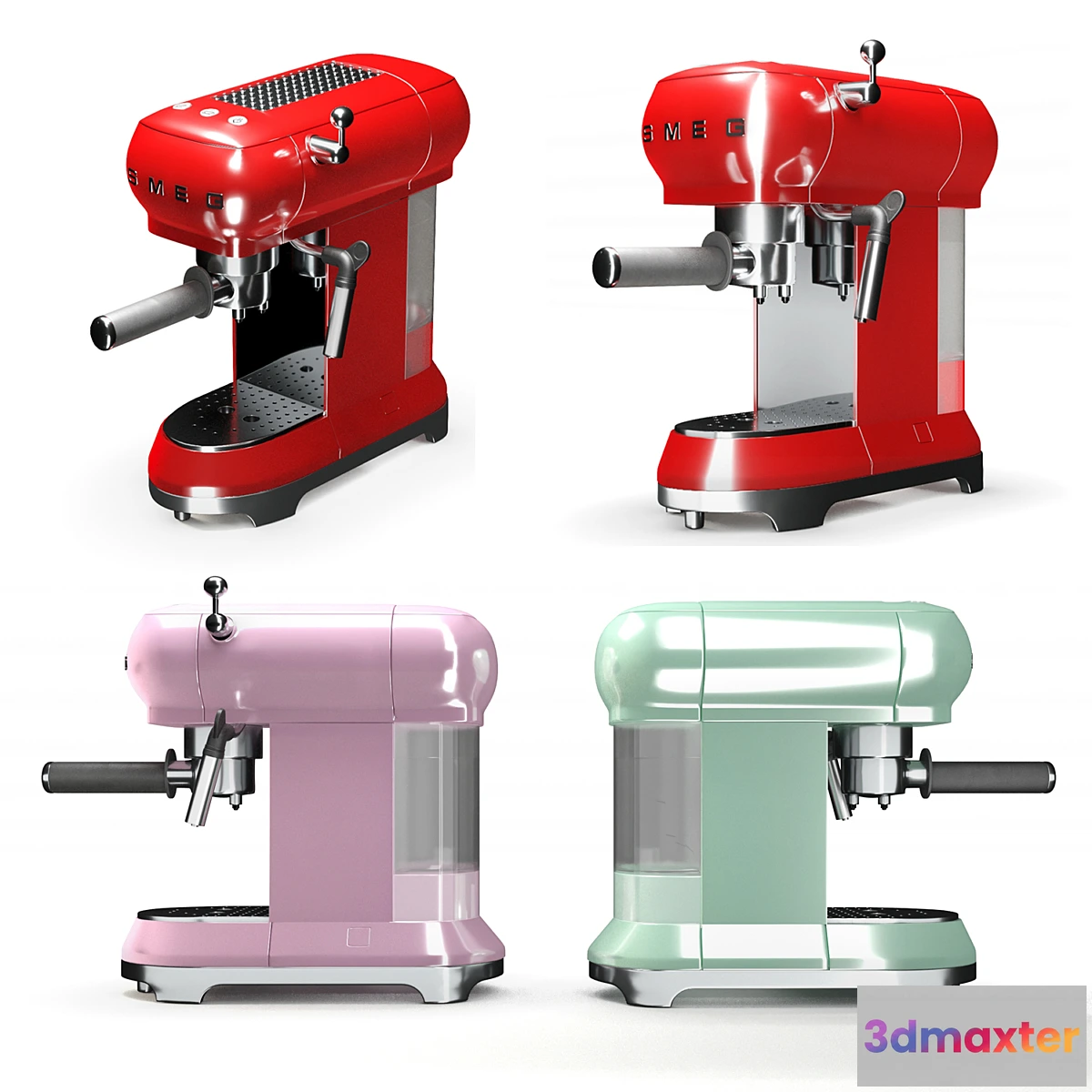 1323192 - Smeg Espresso Coffee Machine - No.2 3D Max