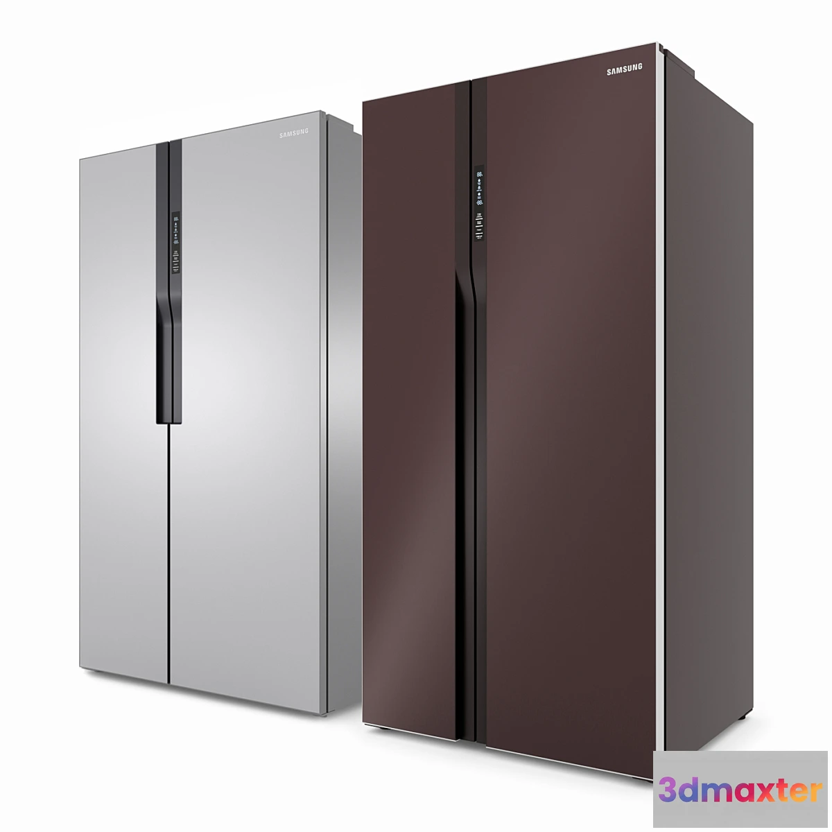 1326763 - Samsung Side-by-Side Refrigerators 3D Max