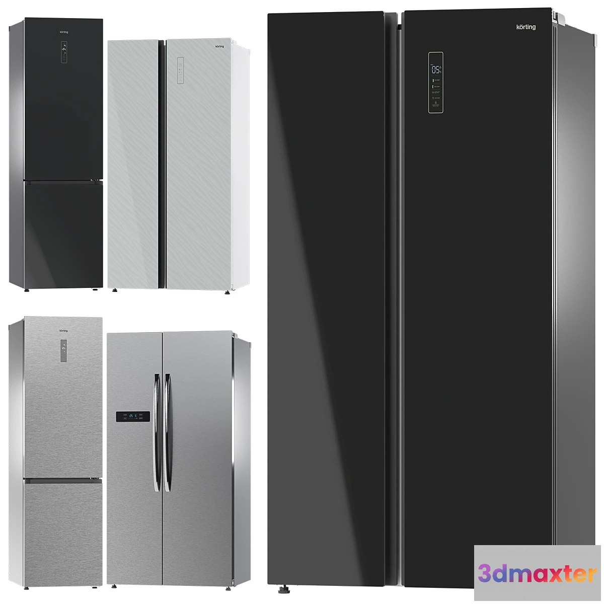 1328455 - Korting collection of appliances_set 3 - No.2 3D Max