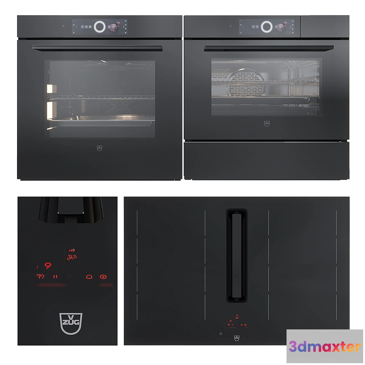 1333556 - V-ZUG Appliance Set 3 - No.2 3D Max