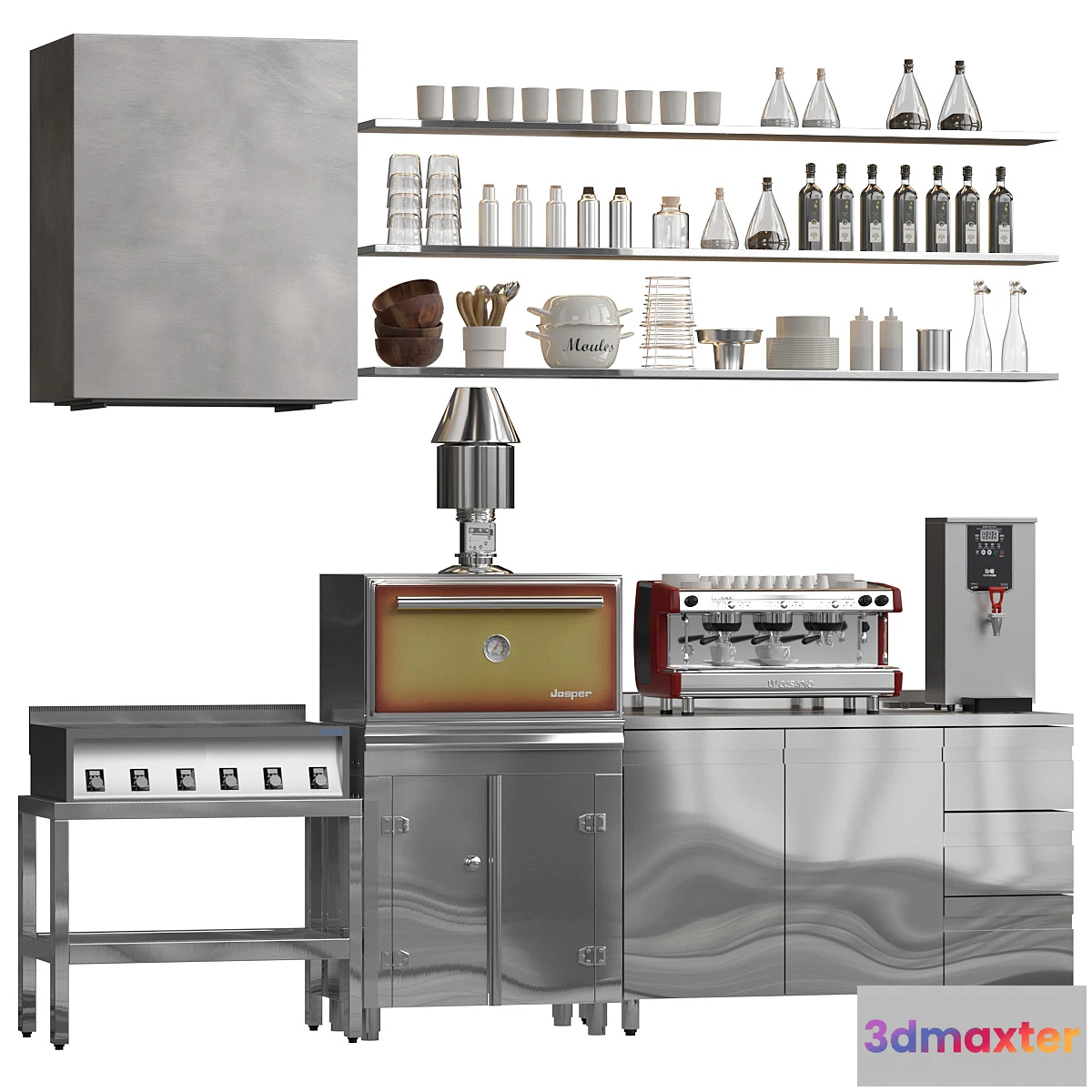 1334437 - Restaurant Technology Zone Kit v2 3D Max