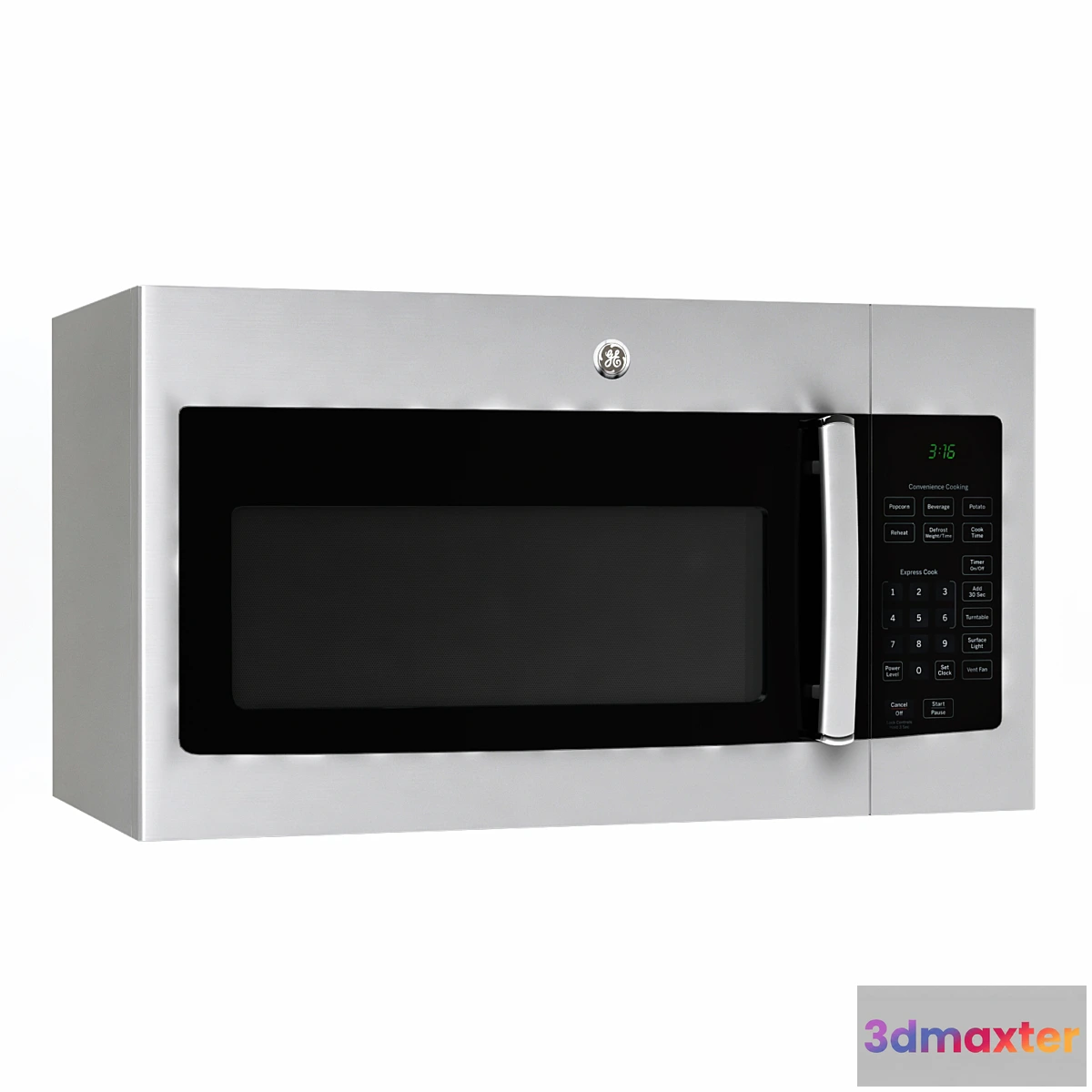 1335675 - GE Microwave JVM3160RFSS 3D Max