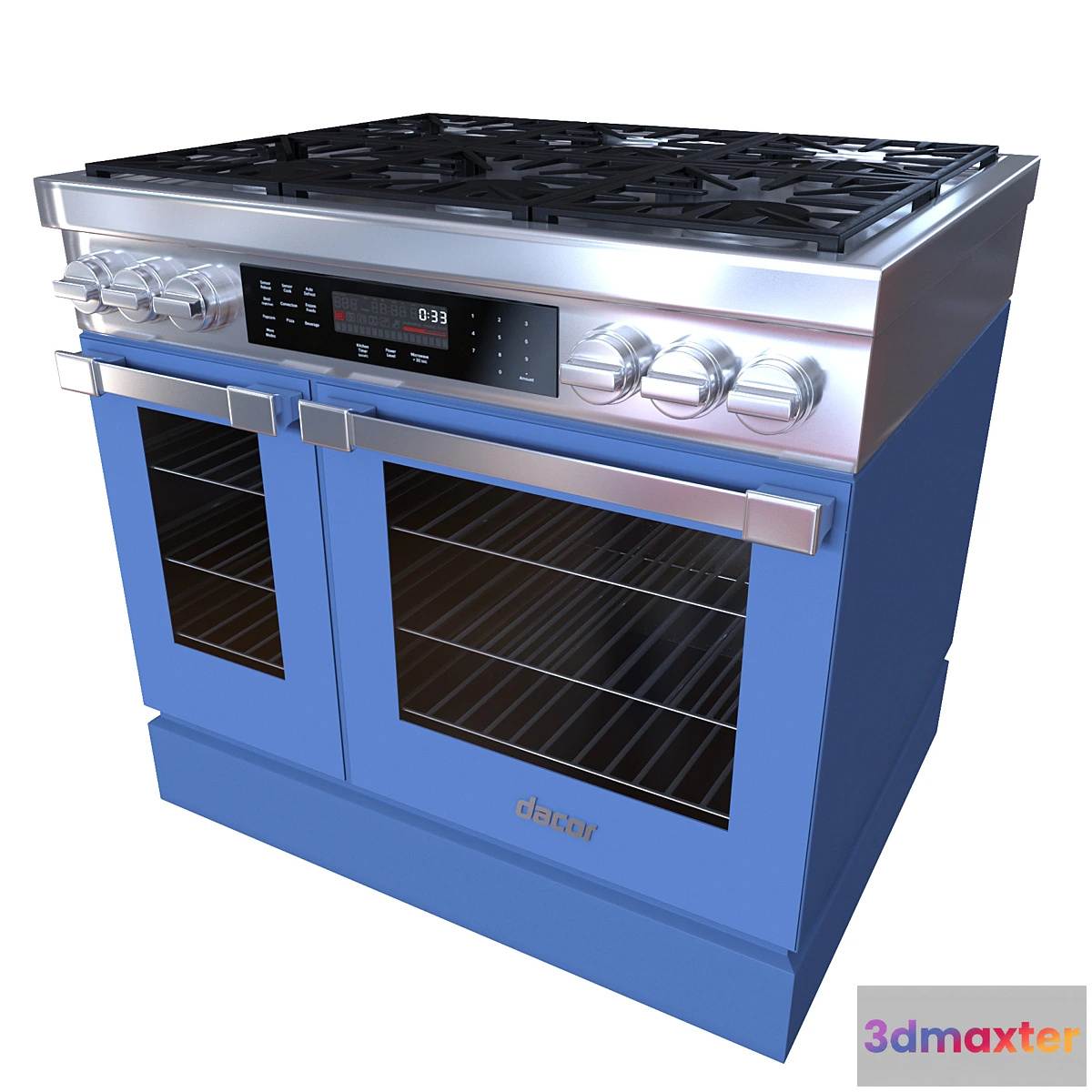 1338952 - Dacor blue ranges 3D Max