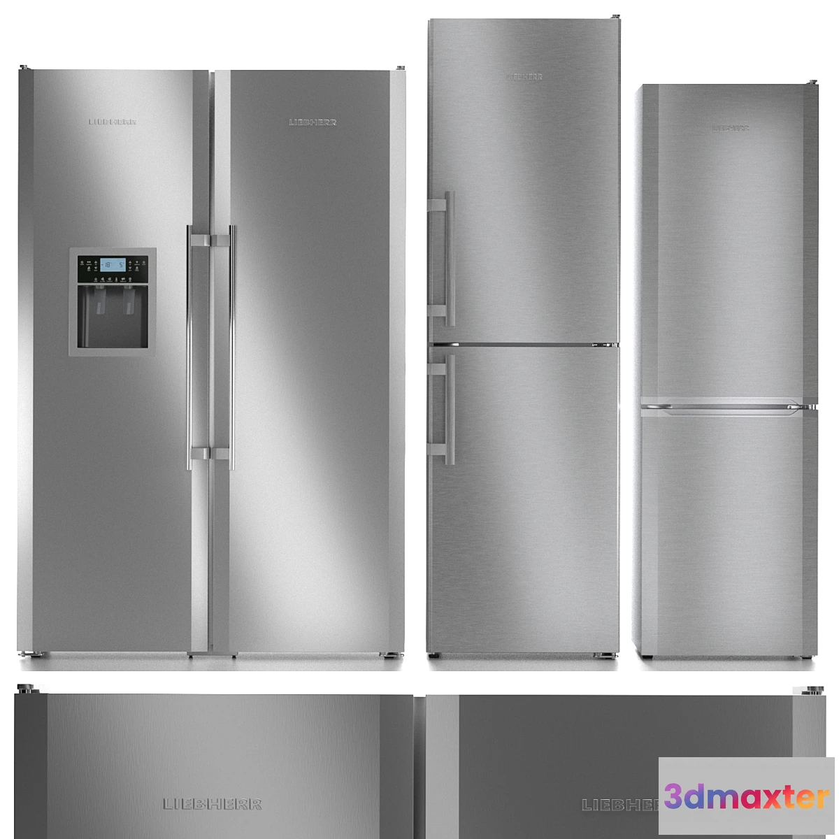 1341326 - Refrigerator set Liebherr 5 3D Max