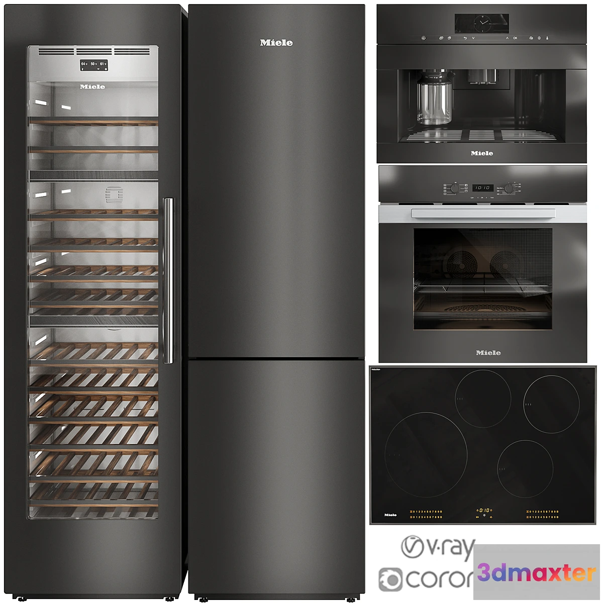 1341685 - Miele set04 - No.2 3D Max