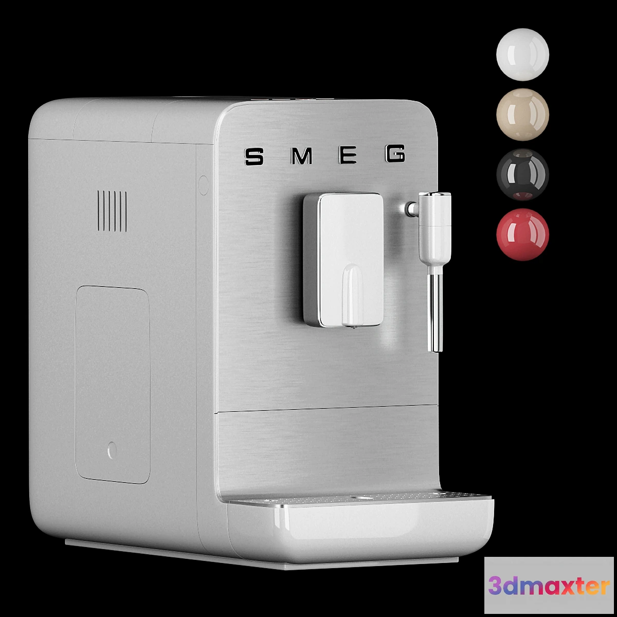 1347084 - kitchen appliance1-Smeg Coffee Machine 3D Max
