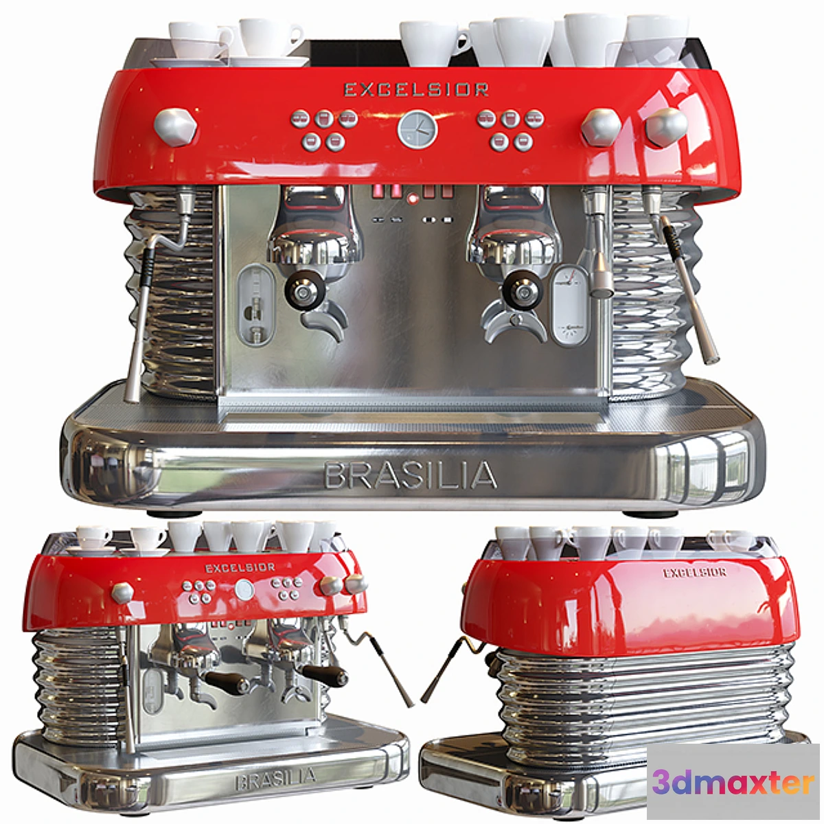 1350311 - Coffee machine excelsior brasilia. 3D Max