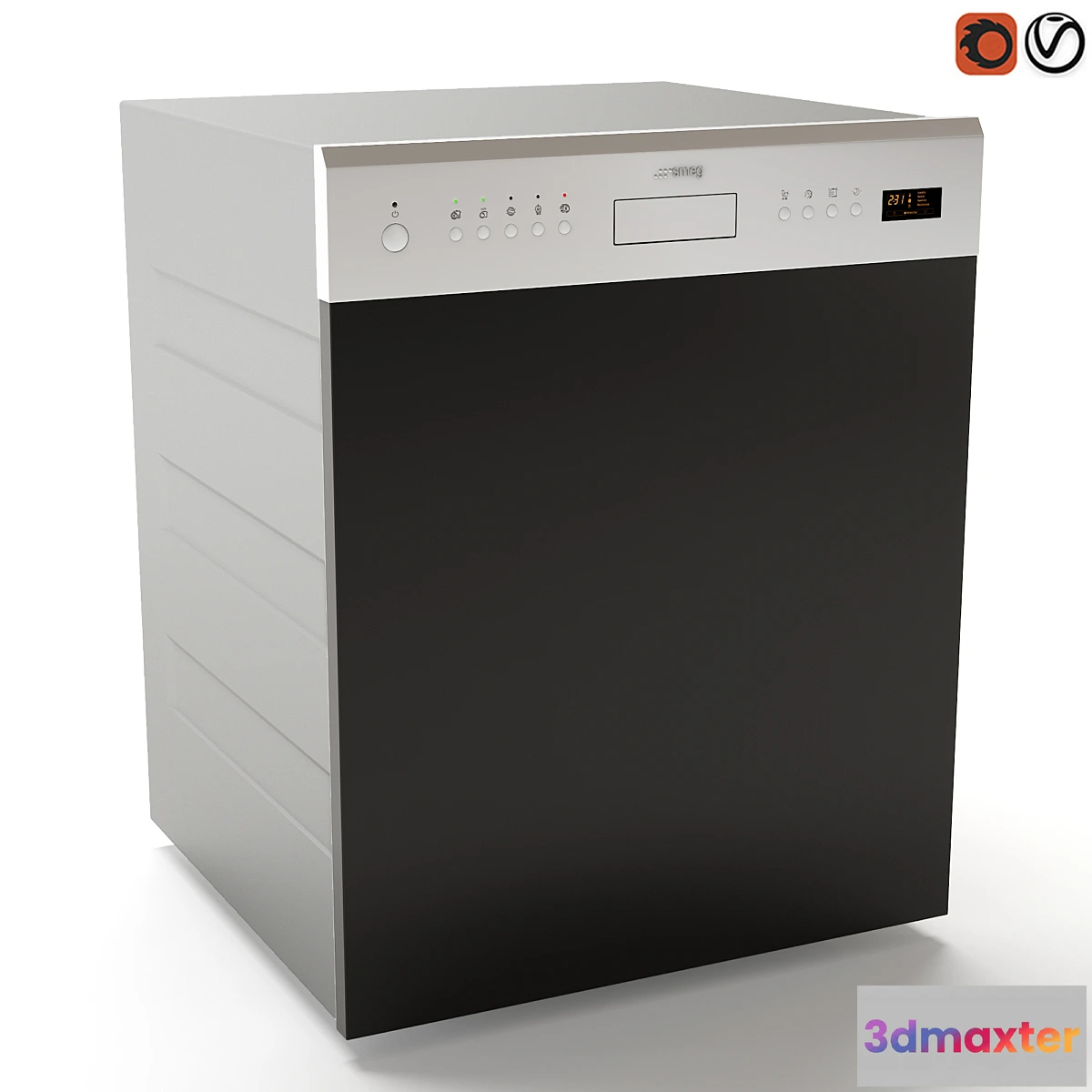 1350769 - Dishwasher Smeg PLA6442X2 3D Max