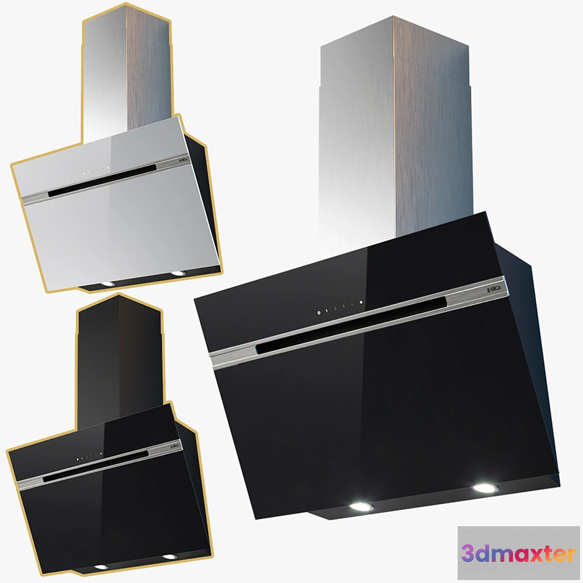 1356667 - hood - Stripe - by Elica 3D Max