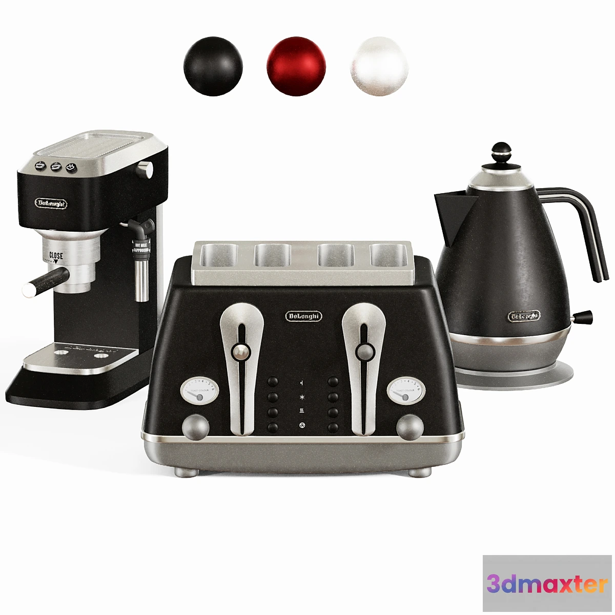 1357535 - Delongi kitchen appliance set - No.2 3D Max