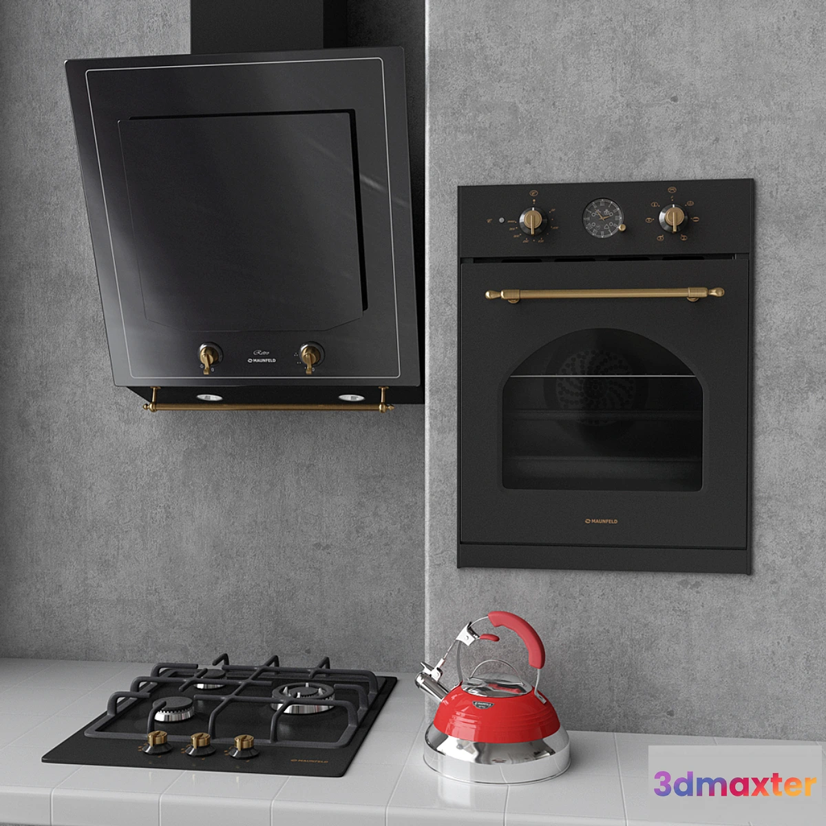 1391716 - MAUNFELD for small kitchens 3D Max