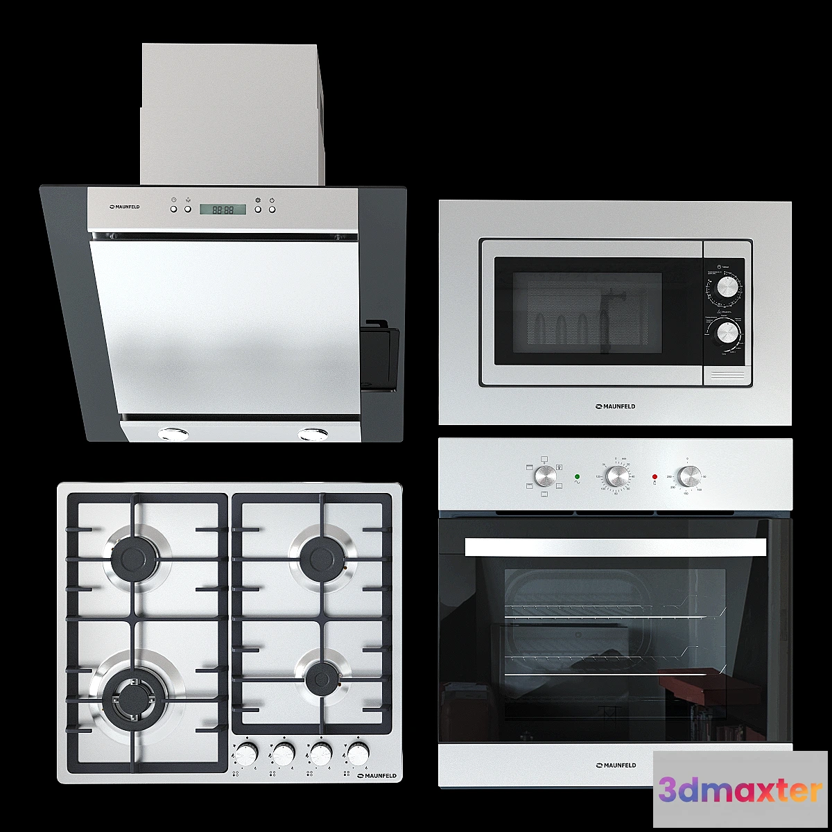1392388 - Kitchen appliances MAUNFELD 2 3D Max