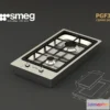 1394102 - Smeg PGF32G 3D Max