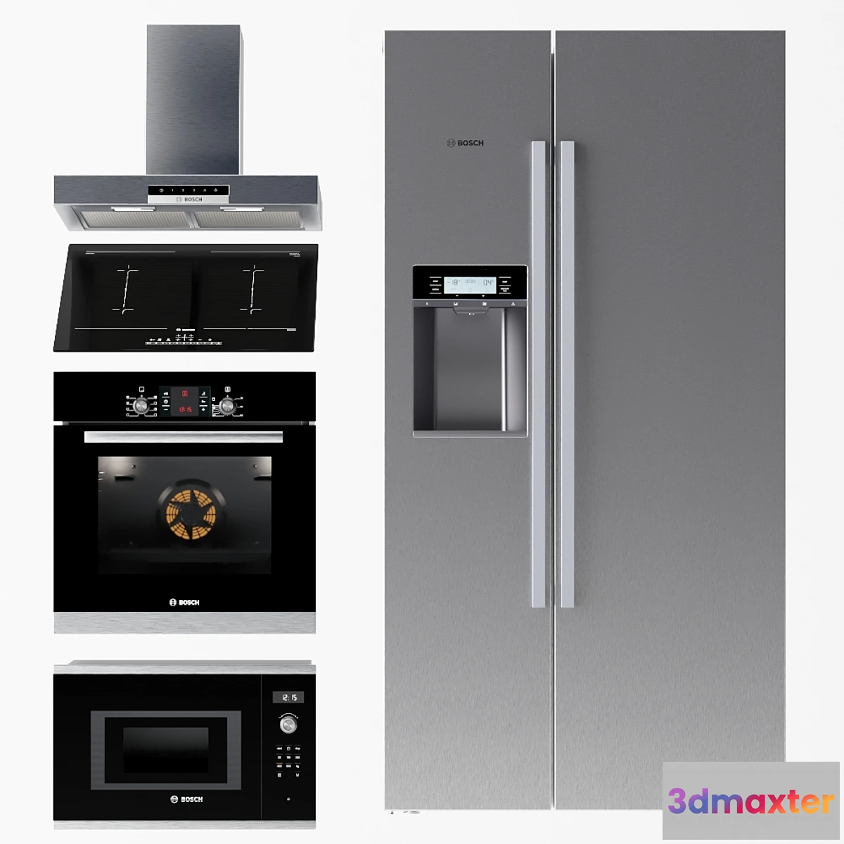 1395048 - BOSCH 2 vehicle kit 3D Max