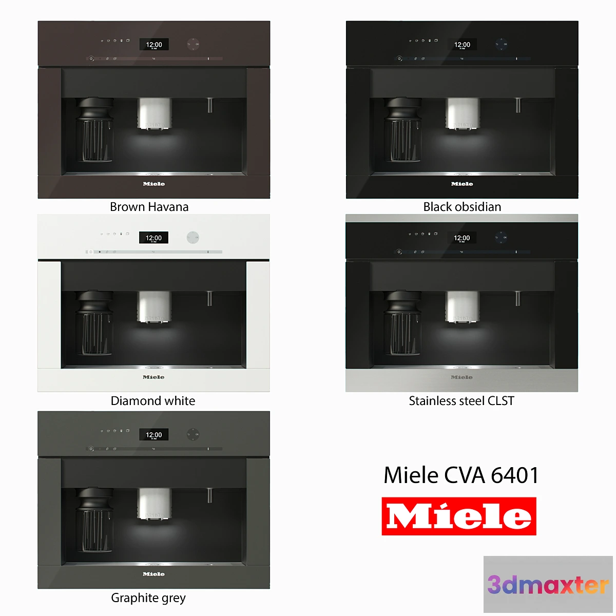 1397492 - Built-in coffee machine - CVA 6401 3D Max