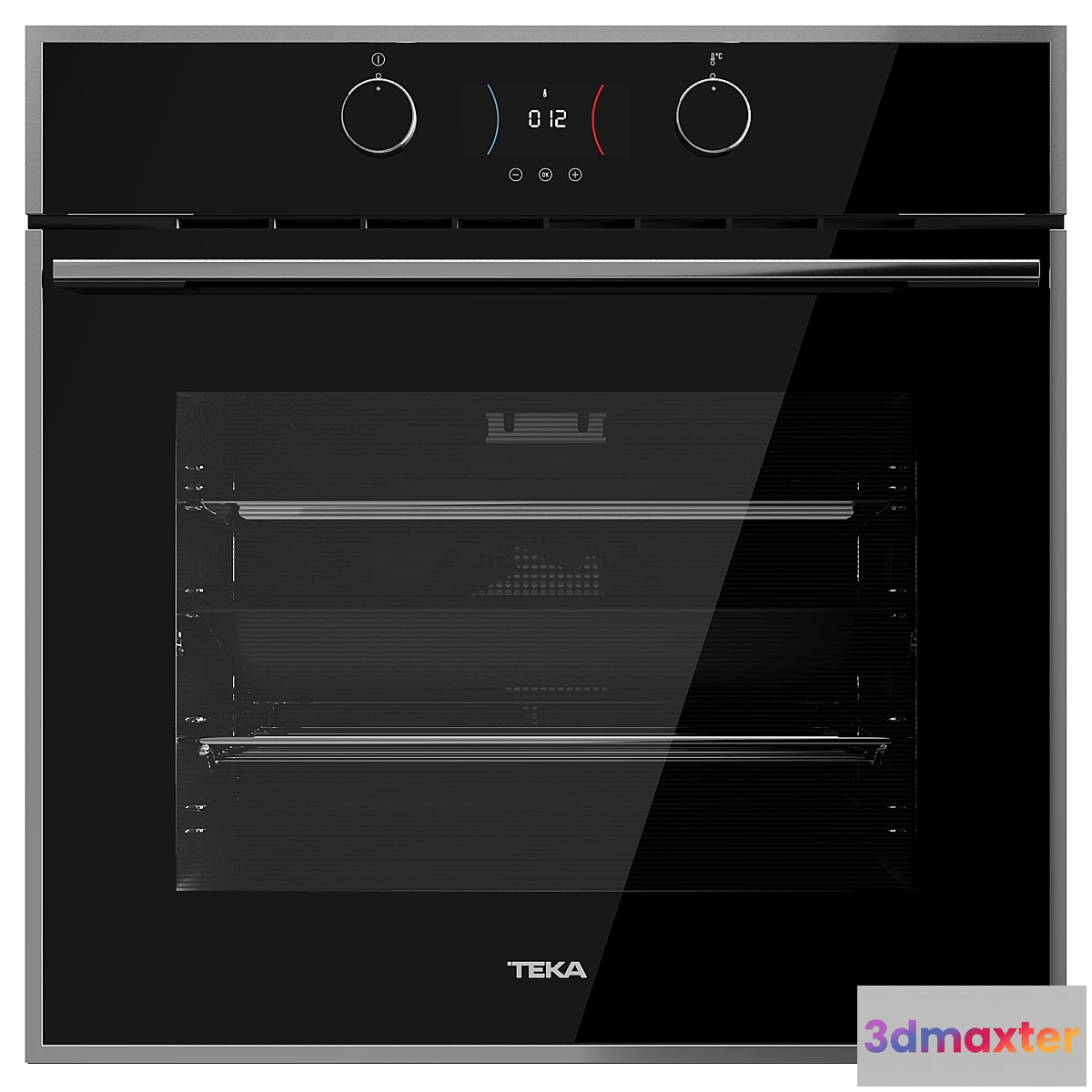 1398714 - Oven TEKA HLB 840P BLACK-SS 3D Max