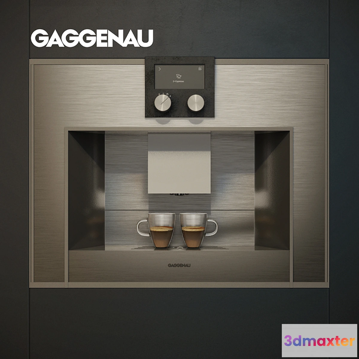 1398928 - Coffee machine GAGGENAU CM-450 3D Max