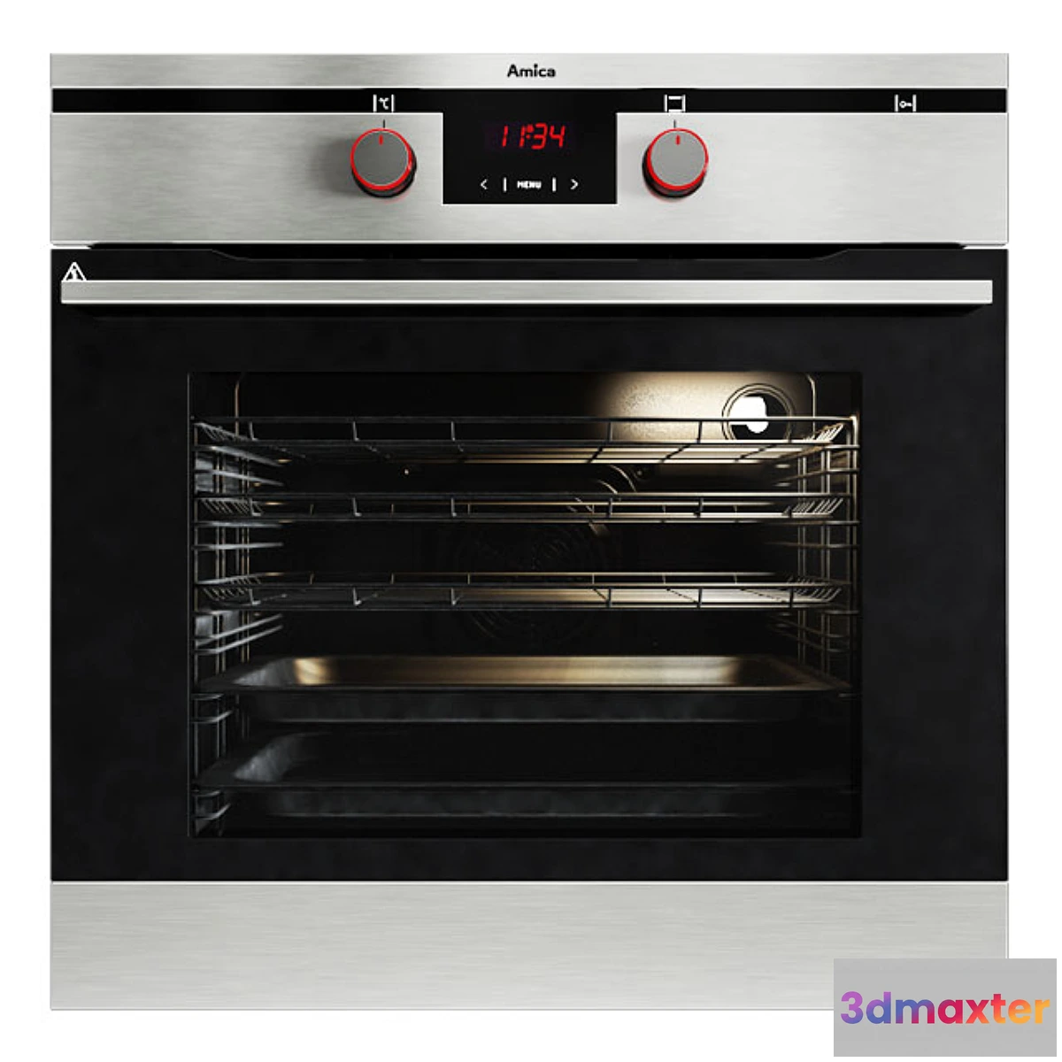 1401952 - Amica Integra EB7542 Kitchen Oven 3D Max