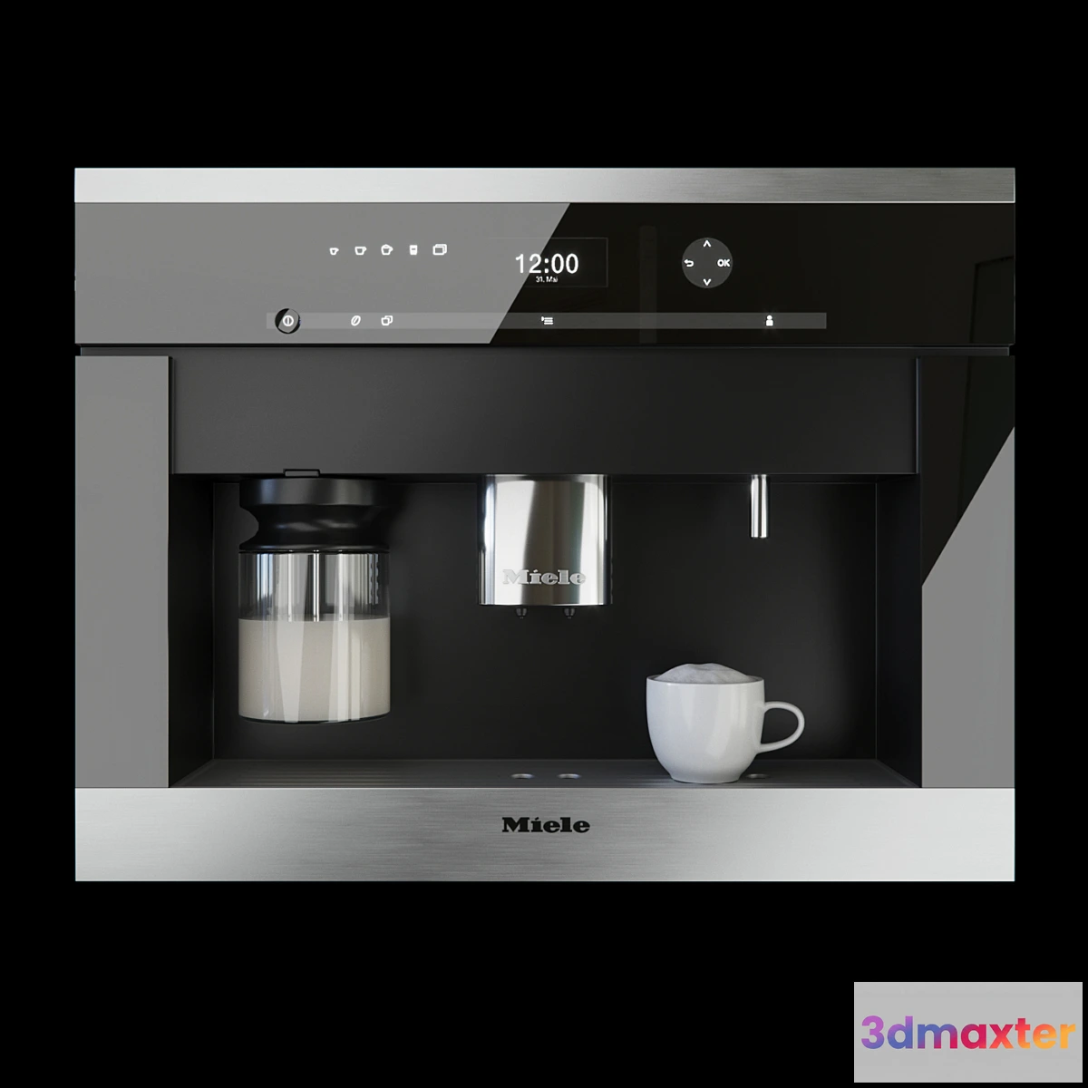 1403854 - Built-in coffee machine Miele CVA 6401 3D Max