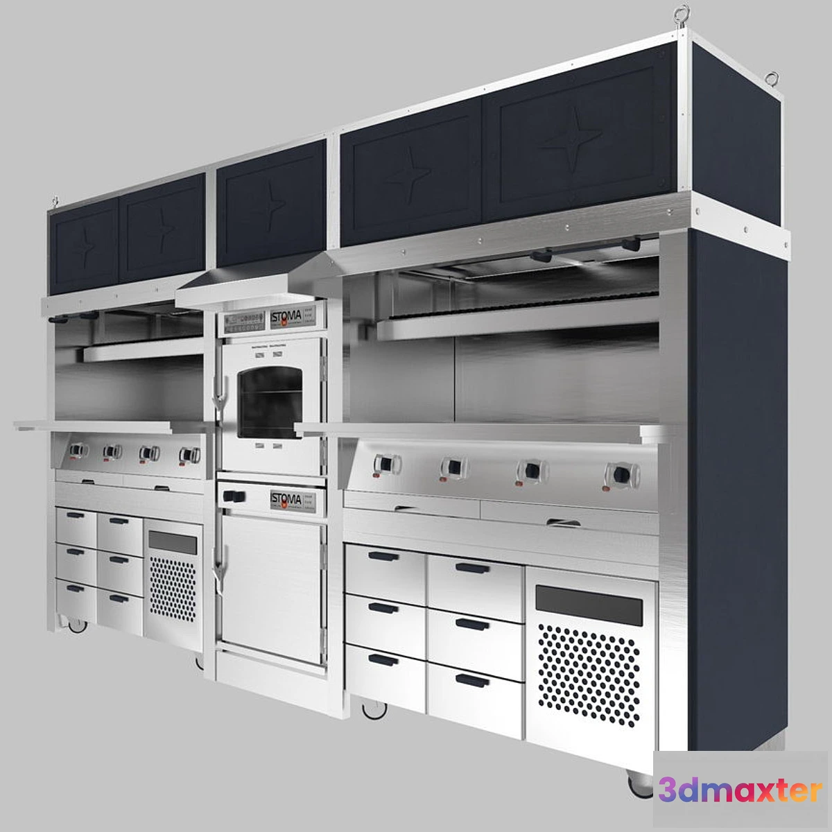 1404762 - Grill stationary №4 3D Max