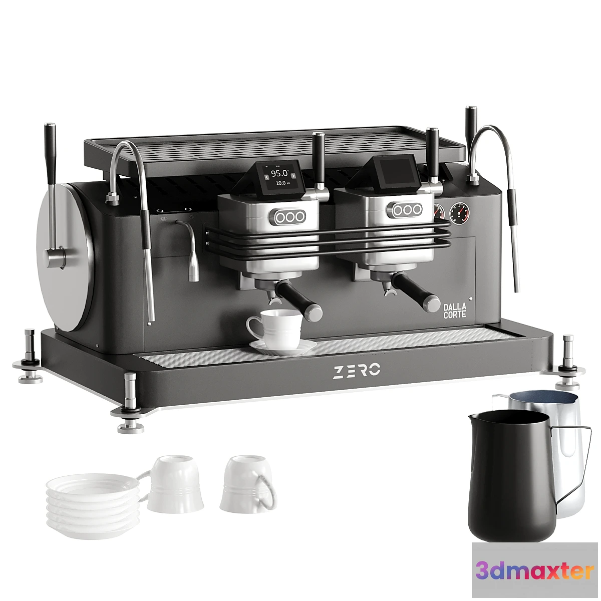 1408656 - Dalla Corte Zero Espresso Machine 3D Max