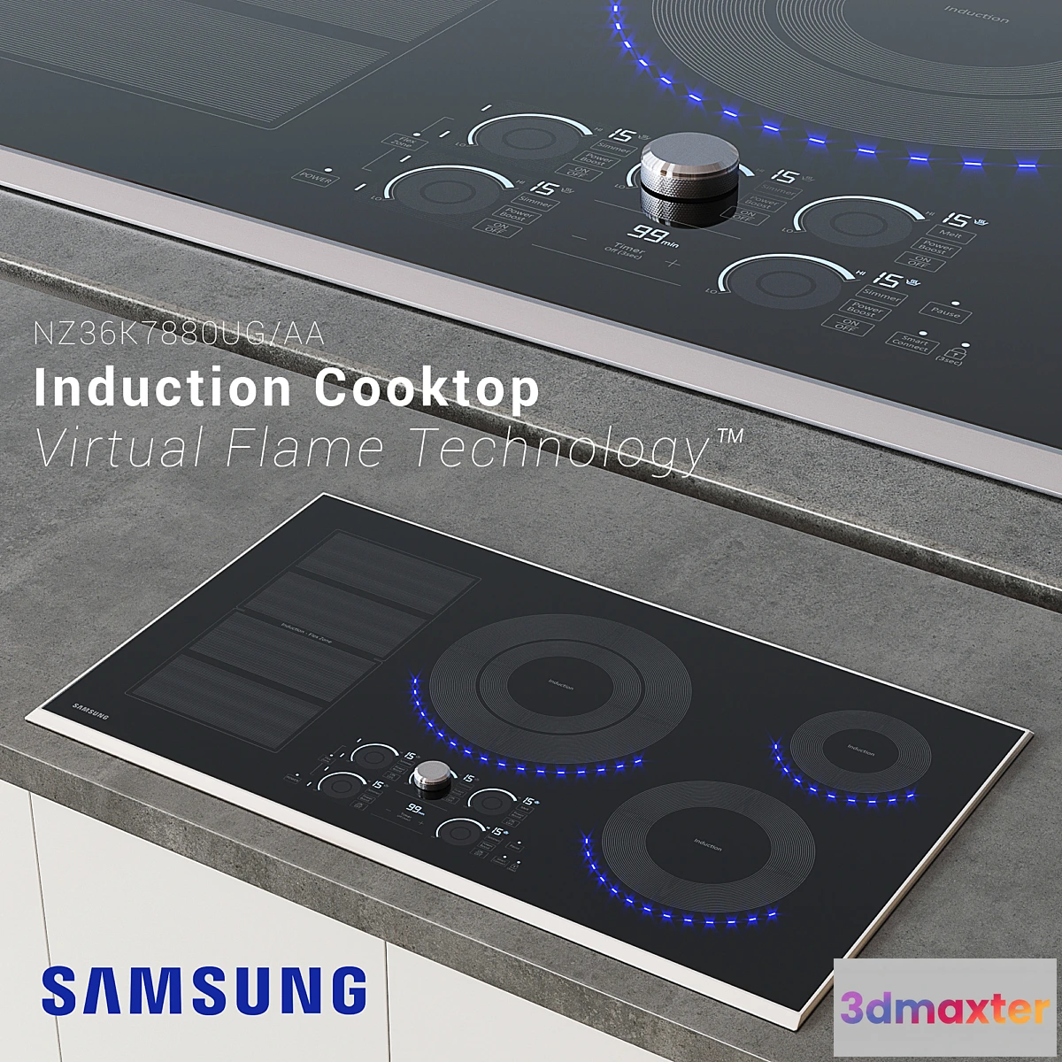 1410178 - Samsung Induction Cooktop 3D Max