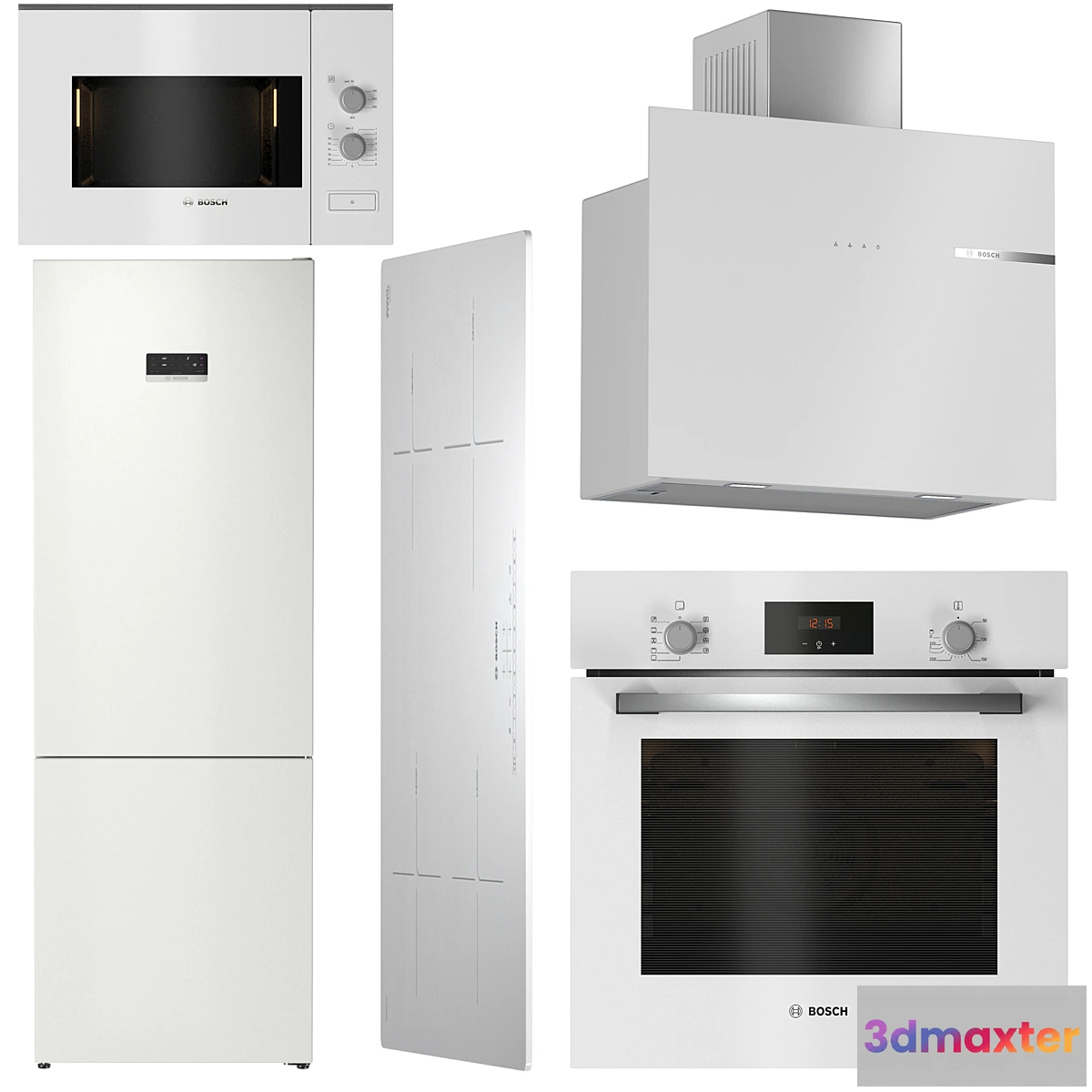 1412326 - Set of kitchen appliances BOSCH 10 3D Max