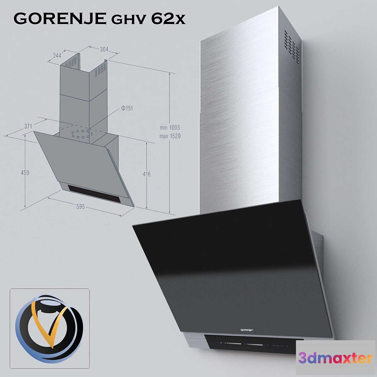 1412754 - Gorenje ghv 62x 3D Max