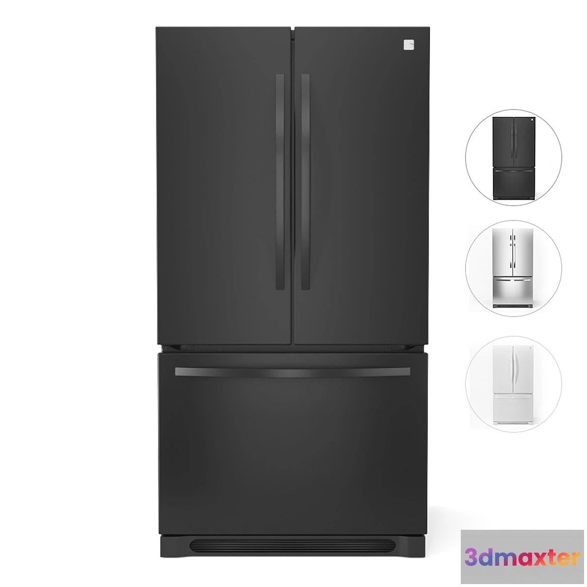 1413704 - Kenmore 27.6 cu. ft. French Door Refrigerator 3D Max