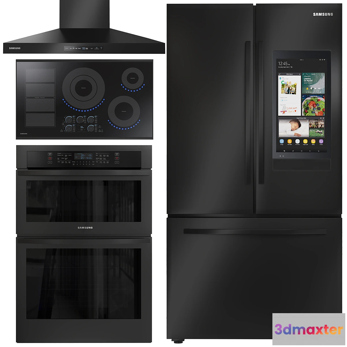 1413758 - Samsung Kitchen Appliances 02 3D Max