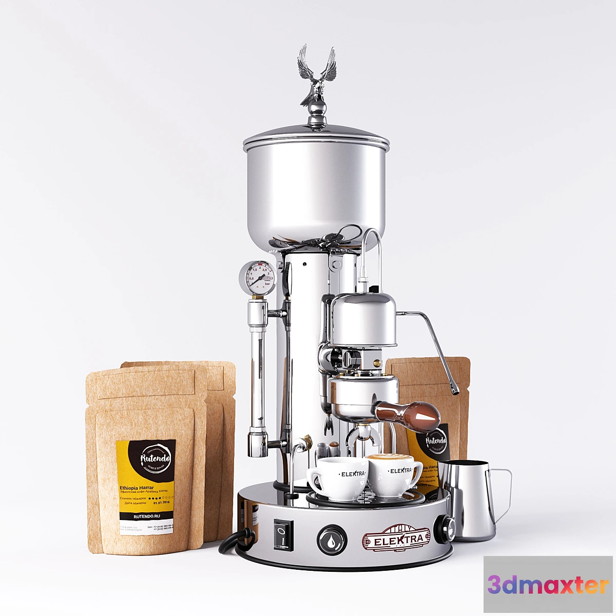 1413858 - Elektra Micro Casa Semiautomatic SXC 3D Max