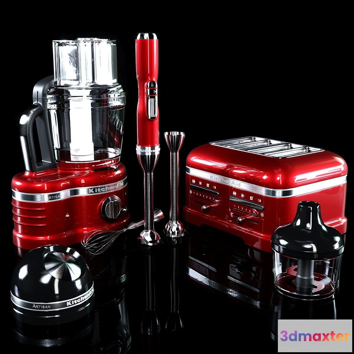 1416608 - KITCHENAID ARTISAN Set-02 3D Max