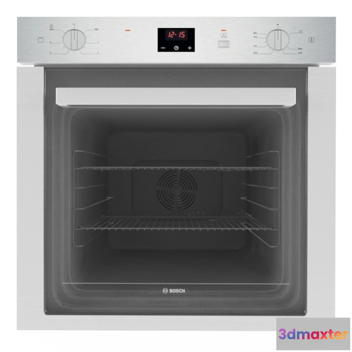 1416648 - Oven Bosch HGN22F350 3D Max