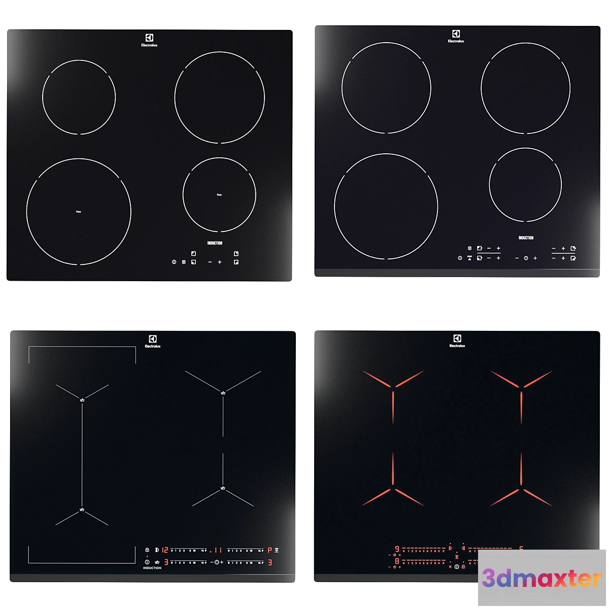 1419290 - Set of hobs Electrolux 3D Max