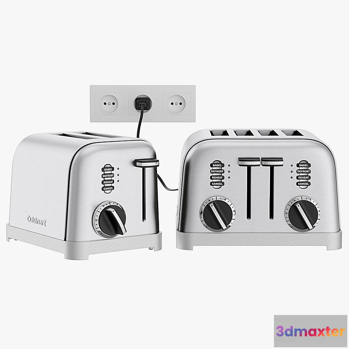 1419586 - Cuisinart Classic Toasters 3D Max