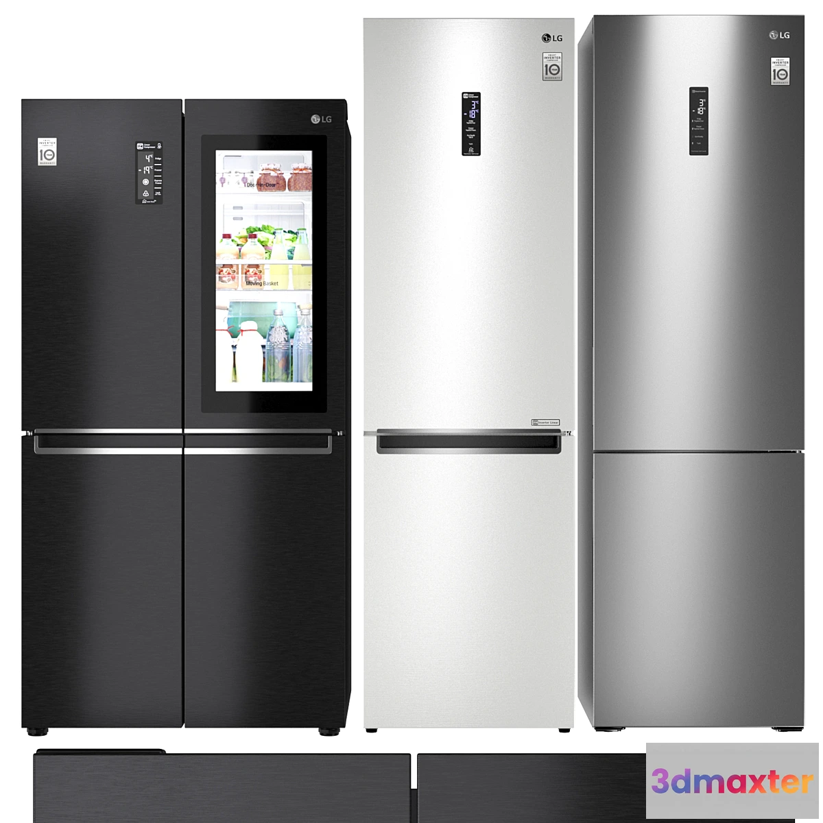 1423824 - Refrigerator set LG 11 3D Max