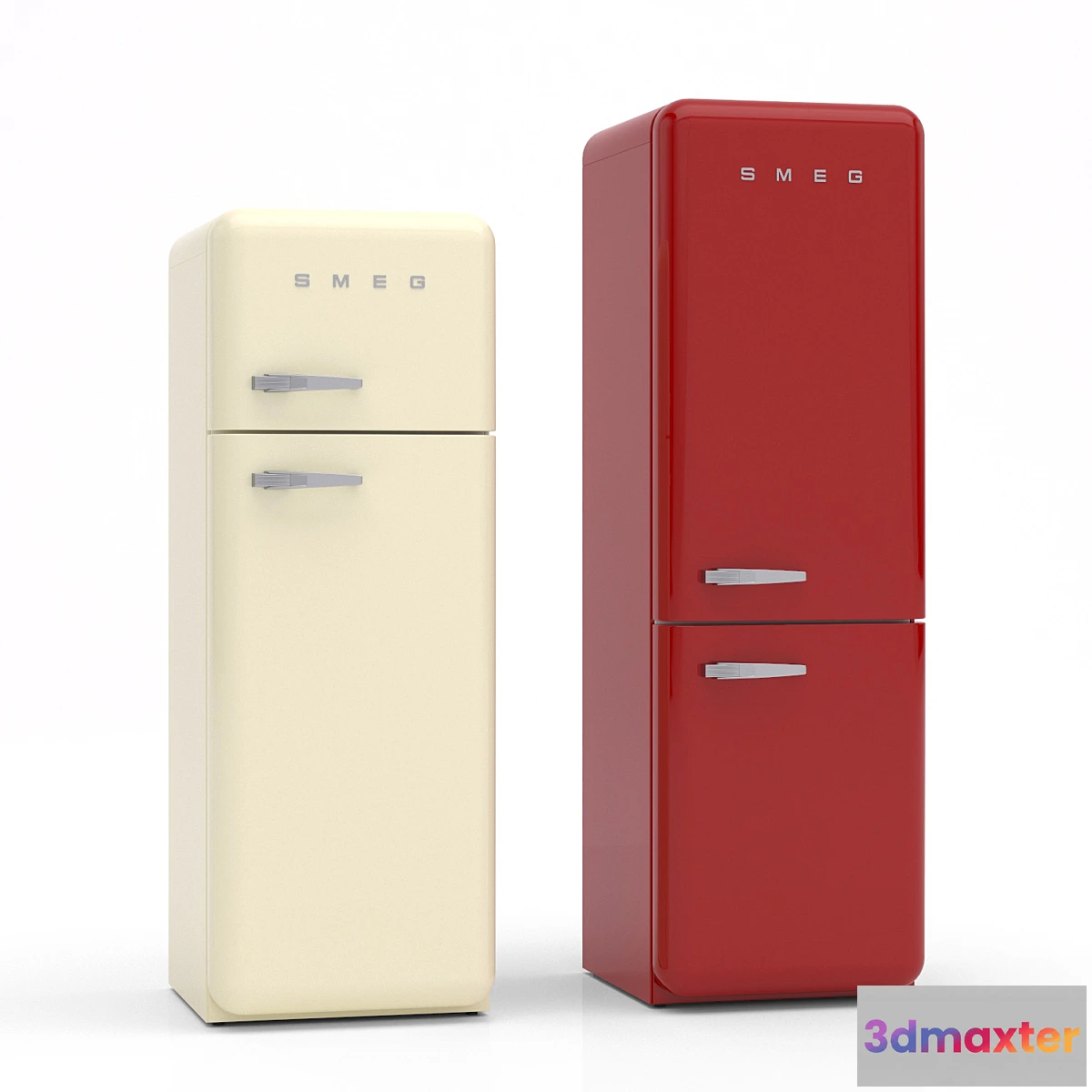 1427662 - smeg refrigerator 3D Max