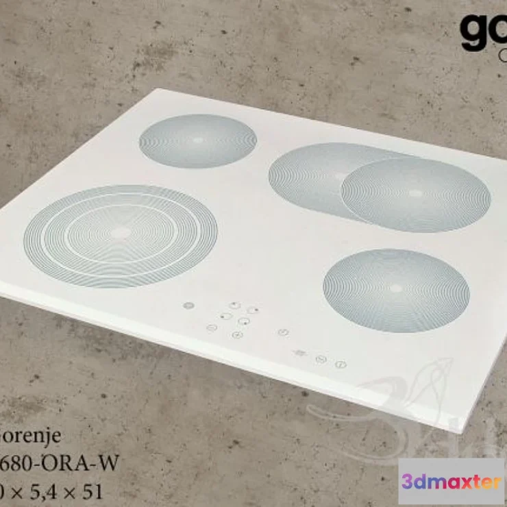 1430642 - Gorenje ECT680-ORA-W 3D Max